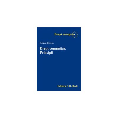 Drept comunitar. Principii